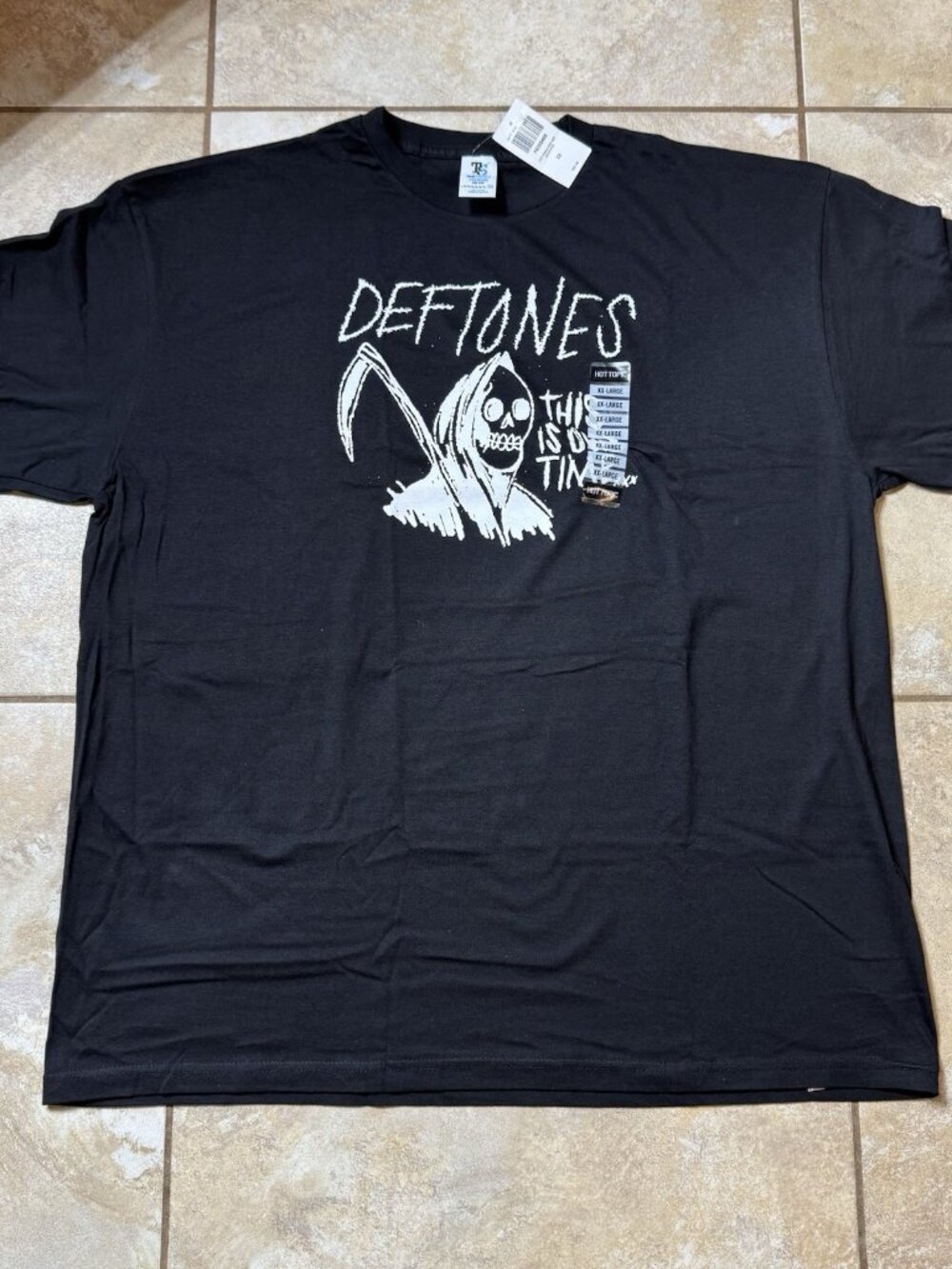 Deftones Grim Reaper T-Shirt 2XL New With Tags